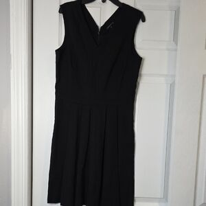 Theory Elegant Black Mini Dress